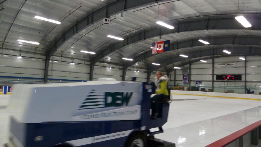 Jay Peak Ice Haus Arena Sound System Photo